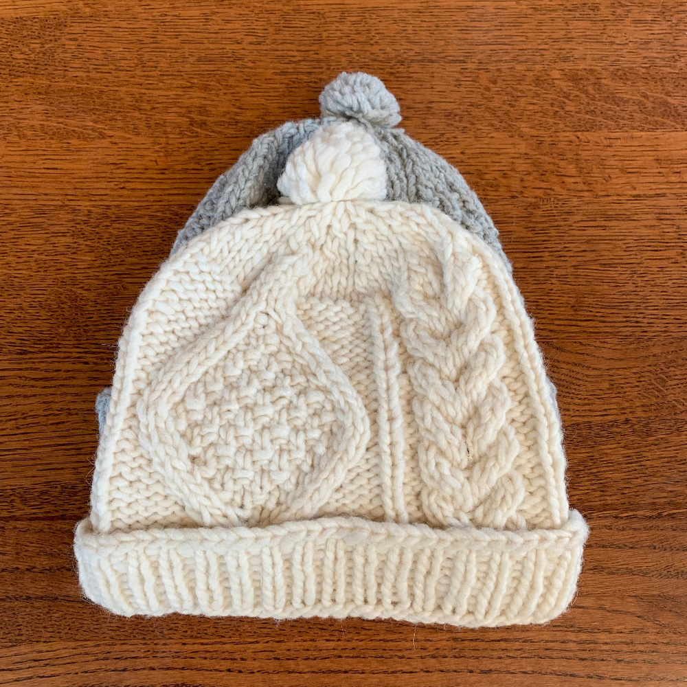 Ecuadorian Hand Spun Hand Knit Wool Stocking Cap